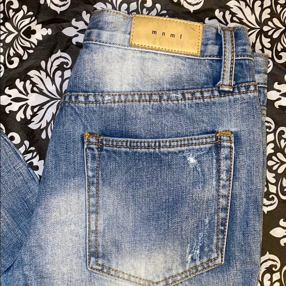 SOLD MNML 30x33 destroyed men’s skinny - Picture 3 of 8